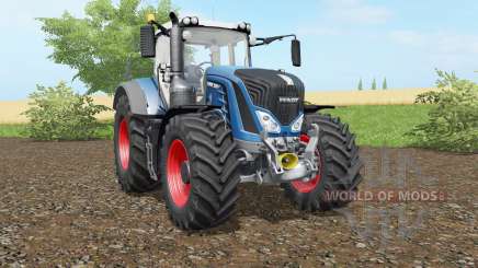 Fendt 930-939 Vario honolulu blue для Farming Simulator 2017