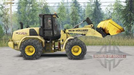 New Holland W170C для Spin Tires