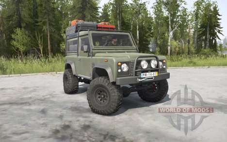 Land Rover Defender 90 для Spintires MudRunner