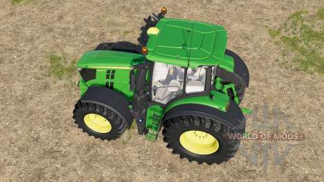 John Deere 6R-series with SeatCam для Farming Simulator 2017