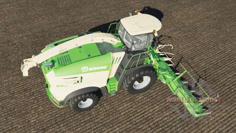 Krone BiG X 1180 can attach dollys для Farming Simulator 2017