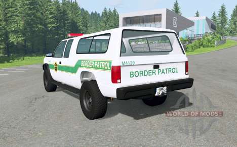 Gavril D-Series U.S. Border Patrol для BeamNG Drive