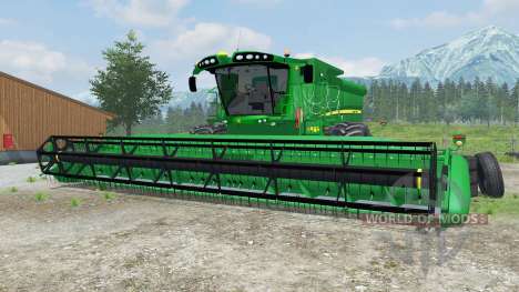 John Deere S690i для Farming Simulator 2013