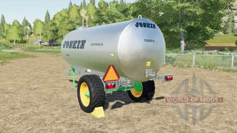 Joskin AquaTrans 7300 S milk для Farming Simulator 2017