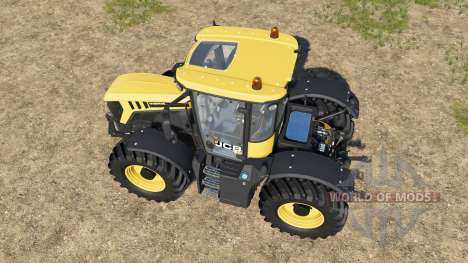 JCB Fastrac 4220 with engine configuration для Farming Simulator 2017