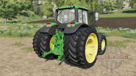 John Deere 6M-series Mitas&Michelin tires для Farming Simulator 2017