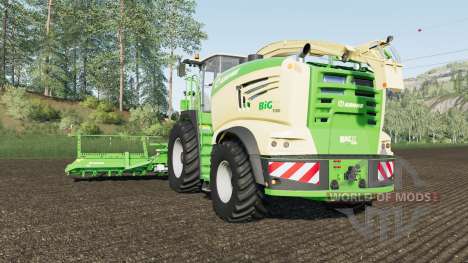 Krone BiG X 1180 with tank 50000 liters для Farming Simulator 2017