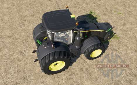 John Deere 8R-series Black Shadow для Farming Simulator 2017