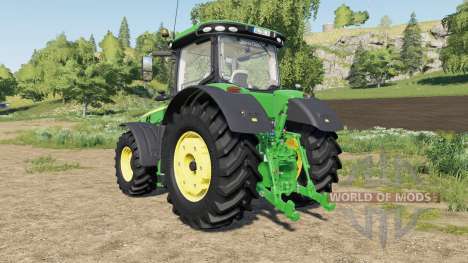 John Deere R-series increased wear intervals для Farming Simulator 2017