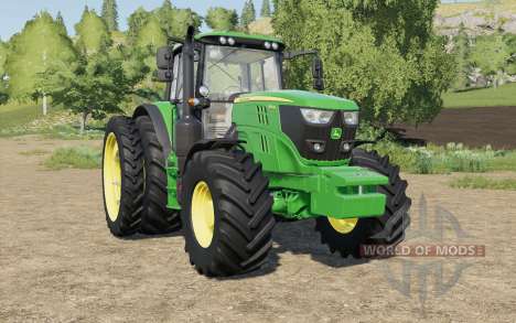 John Deere 6R-series more tires для Farming Simulator 2017