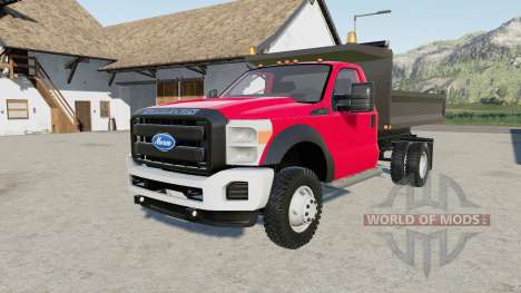 Ford F-550 dump truck для Farming Simulator 2017