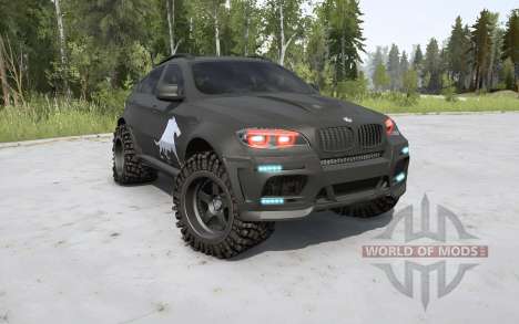 BMW X6 BORZ для Spintires MudRunner
