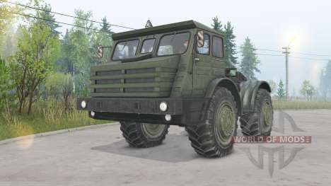 МоАЗ-74111 4x4 для Spin Tires