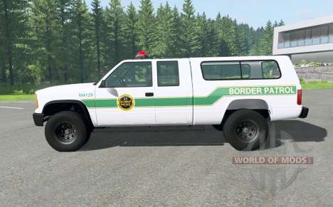 Gavril D-Series U.S. Border Patrol для BeamNG Drive