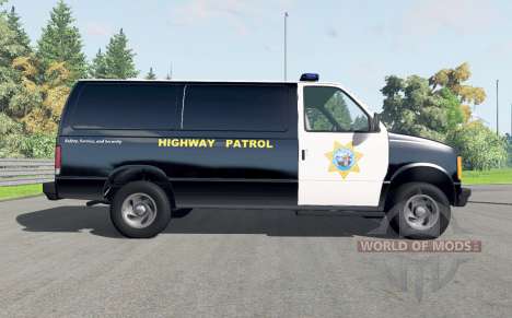 Gavril H-Series California Highway Patrol для BeamNG Drive