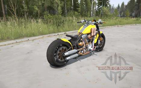 Harley-Davidson Fat Boy для Spintires MudRunner