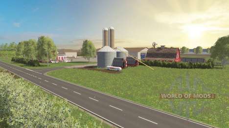 Iowa Farms and Forestry для Farming Simulator 2015