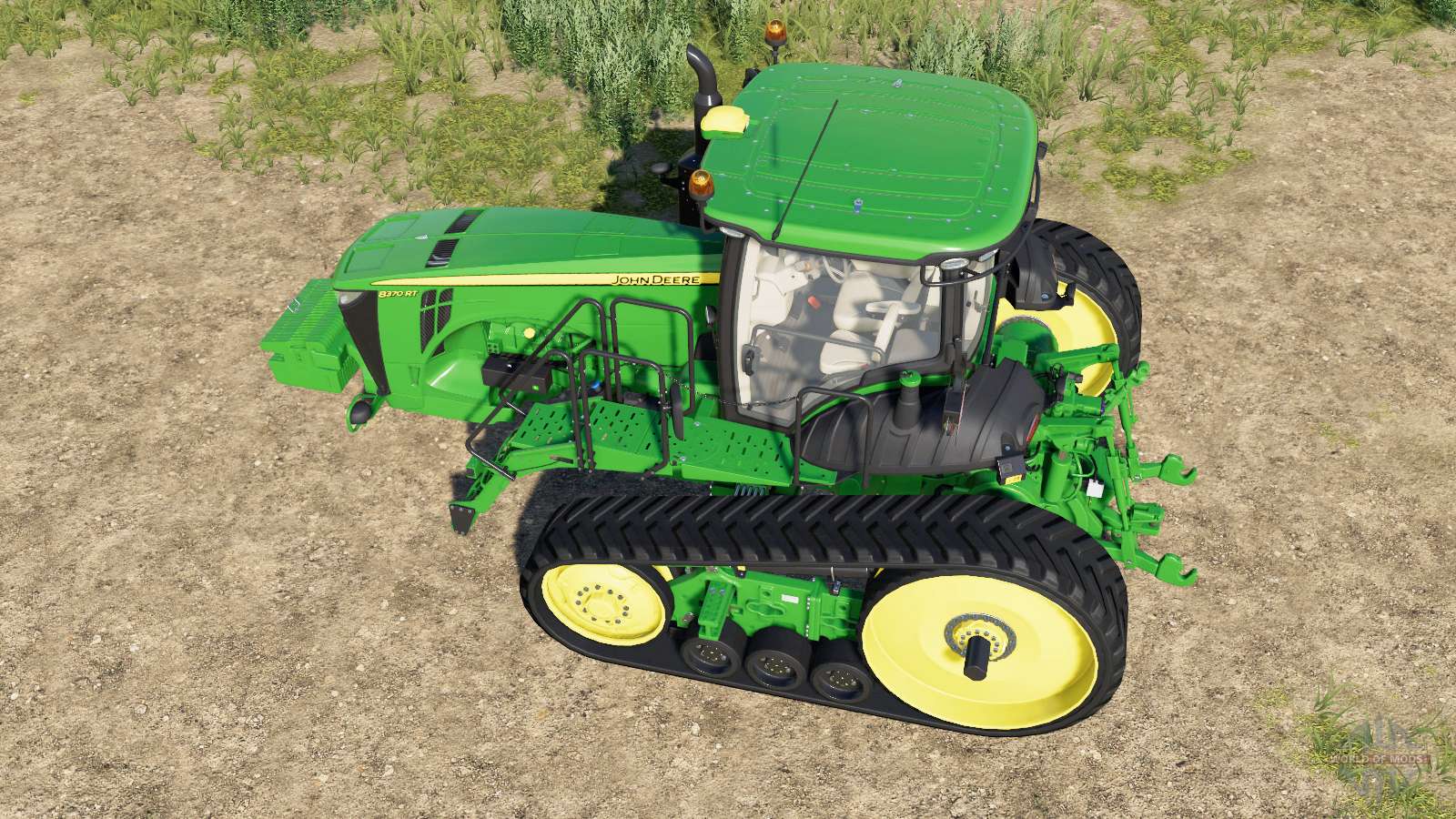John Deere 8rt Series With Seatcam для Farming Simulator 2017 7982