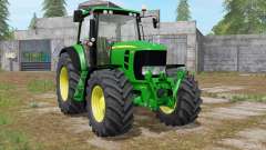 John Deere 7430 Premium animated display для Farming Simulator 2017