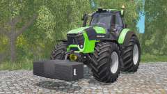 Deutz-Fahr 9340 TTV Agrotron with weighƫ для Farming Simulator 2015