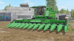 John Deere S690i real textures для Farming Simulator 2017