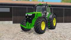 John Deere 7290R & 8370R IC control для Farming Simulator 2015