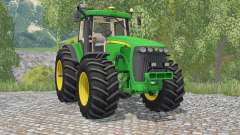 John Deere 8520 pantone greeꞑ для Farming Simulator 2015