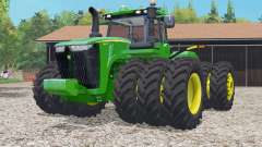 John Deere 9620R islamic green для Farming Simulator 2015