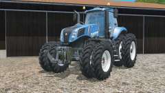 New Holland T8.320 zwillingsbereifung для Farming Simulator 2015
