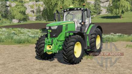 John Deere 6R-series with SeatCam для Farming Simulator 2017