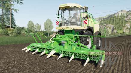 Krone BiG X 580 vivid malachite для Farming Simulator 2017