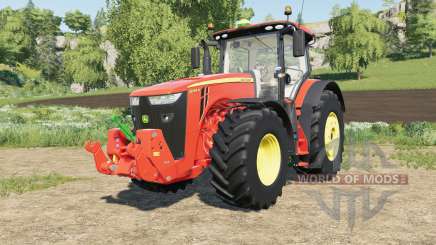 John Deere 8R-series multicolor для Farming Simulator 2017