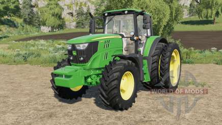 John Deere 6M-series custom для Farming Simulator 2017