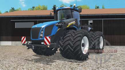 New Holland T9.565 dual float wheels для Farming Simulator 2015