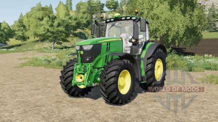 John Deere 6R-series tire selection для Farming Simulator 2017