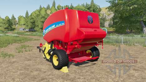 New Holland Roll-Belt 460 для Farming Simulator 2017
