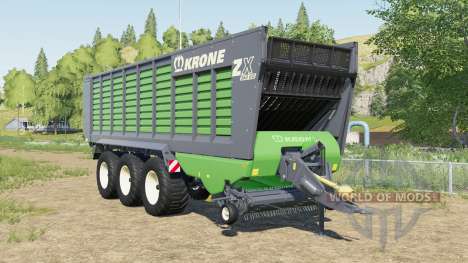 Krone ZX 560 GD increased capacity для Farming Simulator 2017