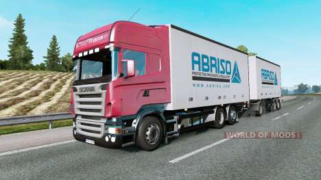 Painted BDF Traffic Pack для Euro Truck Simulator 2