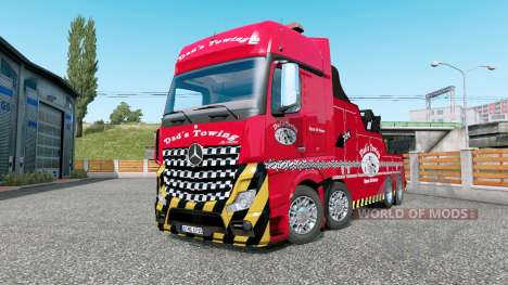 Mercedes-Benz Actros (MP4) Tow Truck для Euro Truck Simulator 2