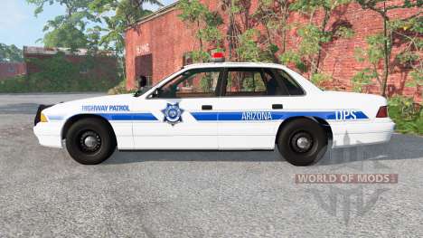 Gavril Grand Marshall US 50 States Police для BeamNG Drive