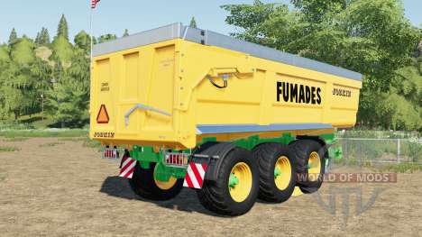 Joskin Trans-Space 8000 Fumades для Farming Simulator 2017