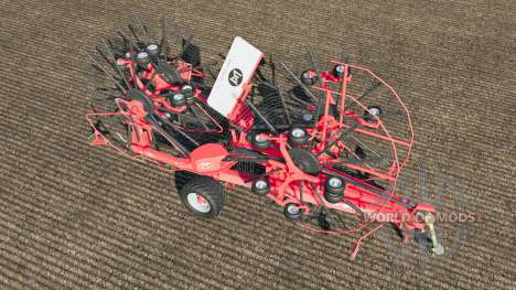 Lely Hibiscus 1515 CD Profi work speed 38 km-h для Farming Simulator 2017
