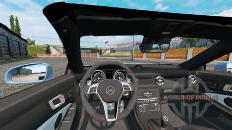 Mercedes-Benz SLK 55 AMG для Euro Truck Simulator 2