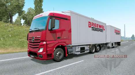 Painted BDF Traffic Pack для Euro Truck Simulator 2