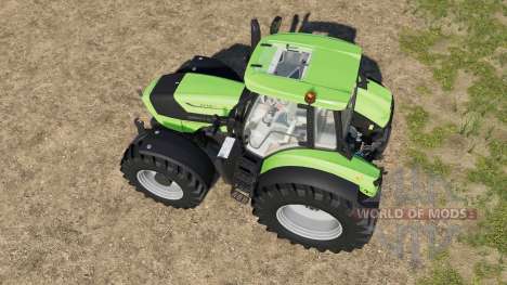 Deutz-Fahr Serie 7 TTV Agrotron with new tire для Farming Simulator 2017
