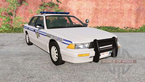 Gavril Grand Marshall US 50 States Police для BeamNG Drive