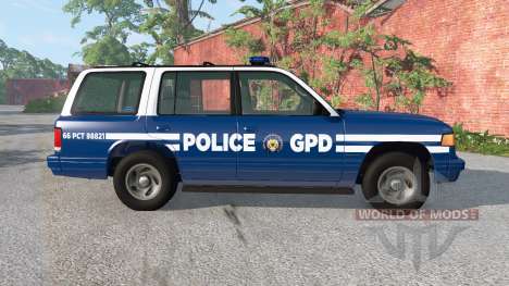 Gavril Roamer Gotham City Police Department для BeamNG Drive