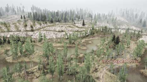 Посёлок и Уральский хребет 2 для Spintires MudRunner