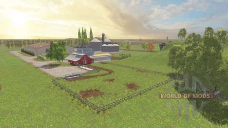 Iowa Farms and Forestry v2.0 для Farming Simulator 2015