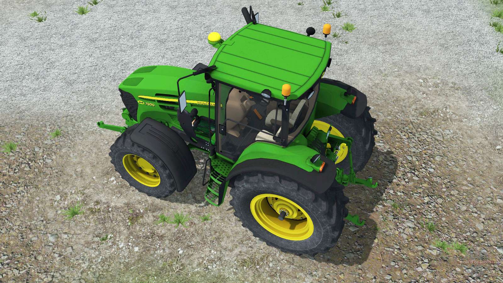 Сельскохозяйственный трактор John Deere 7930 для Farming Simulator 2013. 